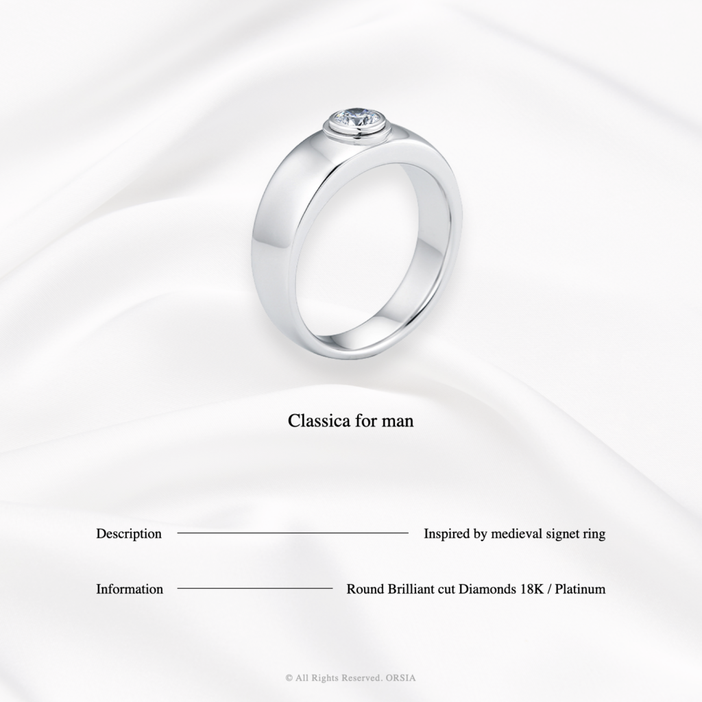 클라시카-웨딩밴드-남자-결혼반지-디자인